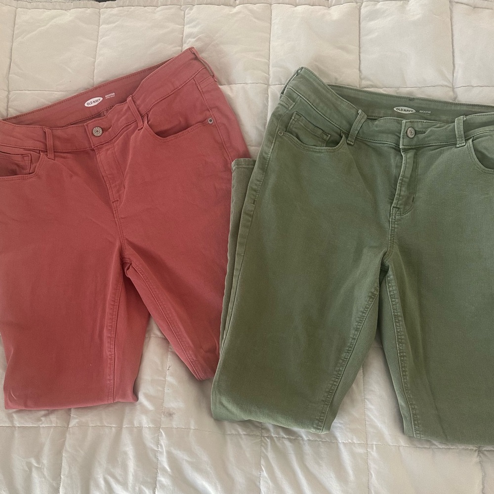 2 pair of OLD NAVY pants